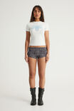 Fitted Graphic Tee, CLOUD / CHERUB - example image 2