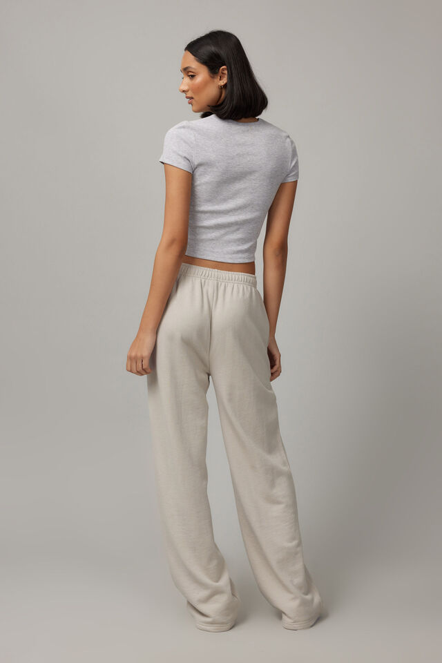 Graphic Straight Leg Trackpant, FOG/NY NAVY