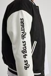 Nfl Varsity Jacket, LCN NFL BLACK STONE/RAIDERS NEW PREP - alternate image 5