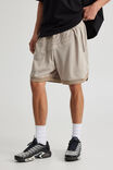 Nfl Basketball Short, LCN NFL BEIGE/49ERS SCRIPT STEALTH - alternate image 2