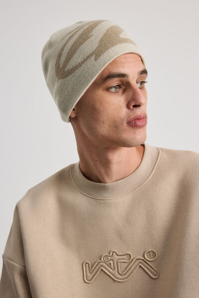 Notion Beanie, OATMEAL/BEIGE