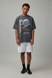 Oversized Nfl T Shirt, LCN NFL WASHED SLATE/OAKLAND RAIDERS - alternate image 2