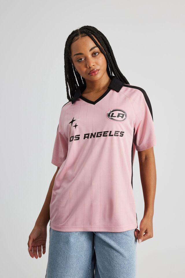 Sports Jersey, BLOSSOM PINK/LA