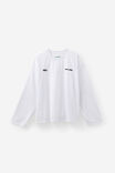 Open Gallery Long Sleeve Mesh Tshirt, OG WHITE/GALLERY PANEL - alternate image 1