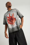 Select Colour: LCN AOT WASHED BLACK/COLOSSUS SMOKE