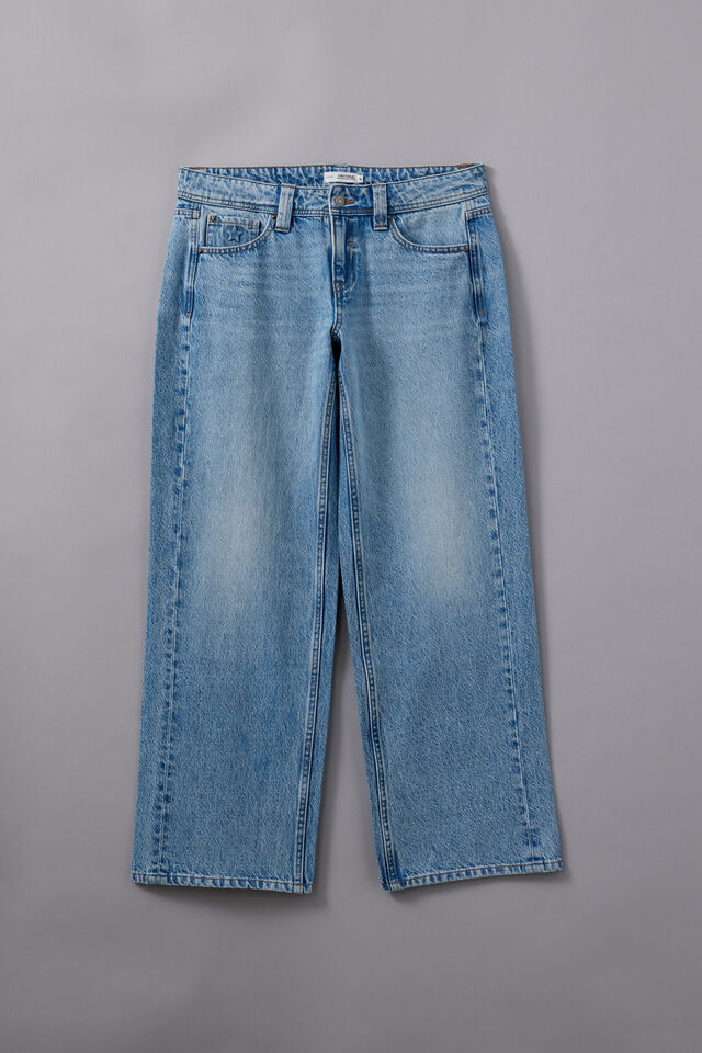 Luca Low Rise Jean, CRUSH BLUE