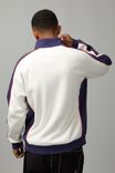 Nascar Funnel Neck Zip Thru, LCN NAC WHITE/NASCAR EMB - alternate image 3