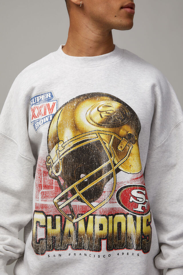 San Francisco 49ers sweatshirt hoodie '47 throwback Super Bowl XXIII  Champions