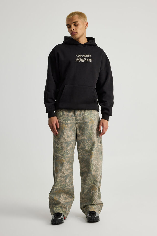 Music Merch Hoodie, LCN BRA BLACK/TUPAC ALL EYEZ ON ME