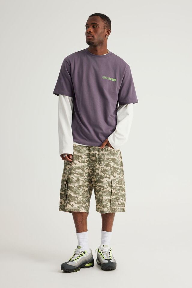Notion Baggy Cargo Short, DIGI CAMO