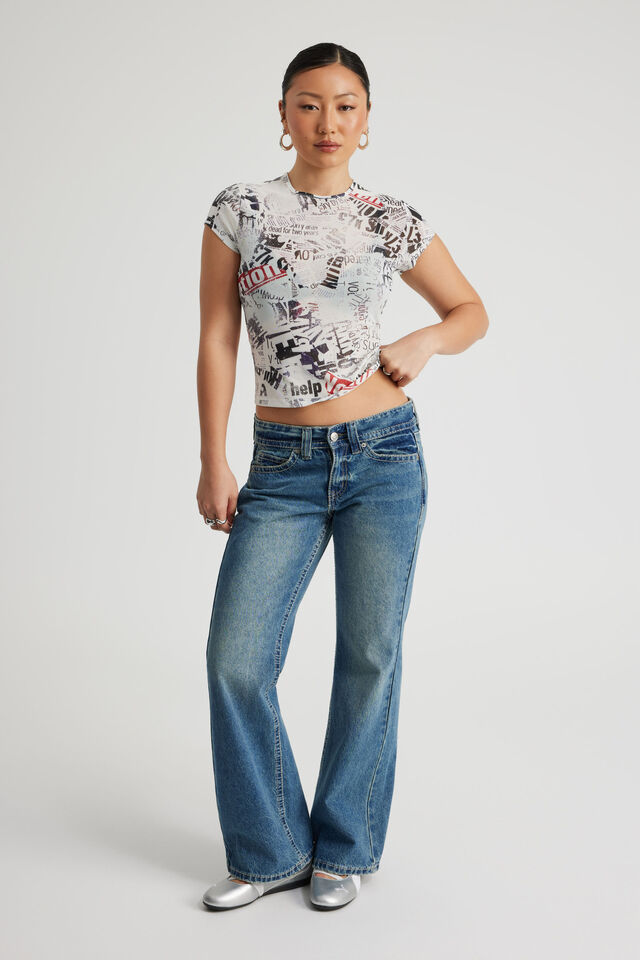 Mesh Tee, NEWSPAPER