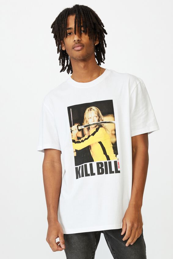 Regular License T Shirt, LCN MIR WHITE/KILL BILL