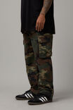 Half Half Straight Cargo Pant, CAMO - alternate image 1