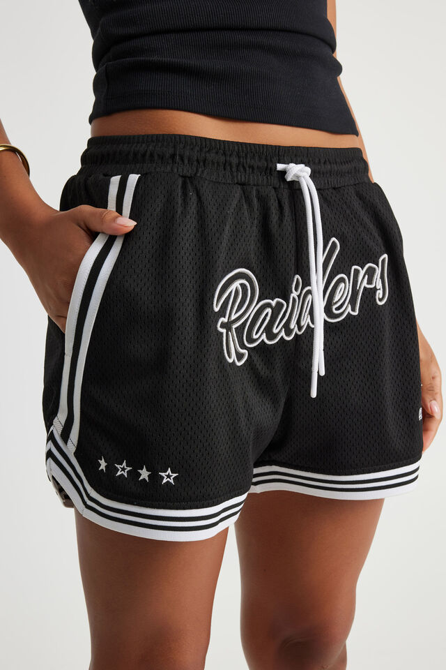 Lcn Nfl Field Short, LCN NFL RAIDERS_ BLACK
