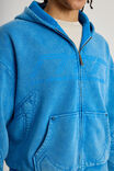 Premium Notion Zip Thru Hoodie, NTN WASHED RACING BLUE/NOTION PERFORMANCE - alternate image 4
