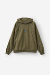 Half Half Hoodie, HH DEEP KHAKI/PIPING - alternate image 1