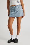 Everyday Denim Mini Skirt, 90 S BLUE - alternate image 2