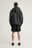 Nfl Basketball Short, LCN NFL PURE BLACK / GOTHIC STEALTH RAIDERS - example image 3