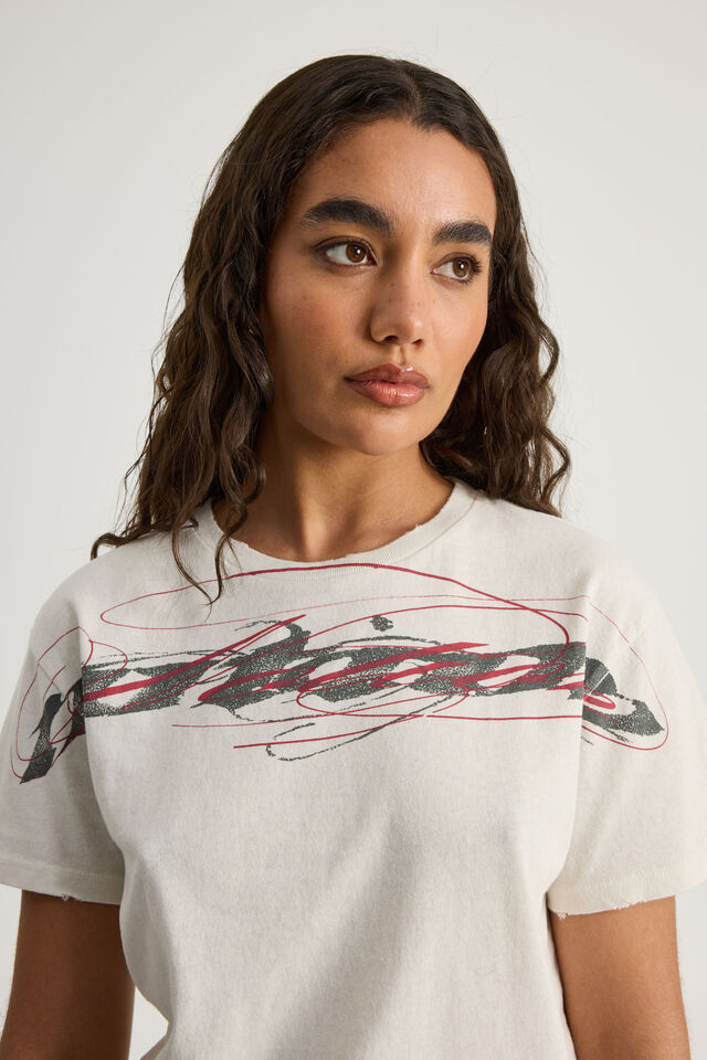 Notion X Smolbrat Regular Tshirt, PUMICE/SMOLBRAT SIGNATURE