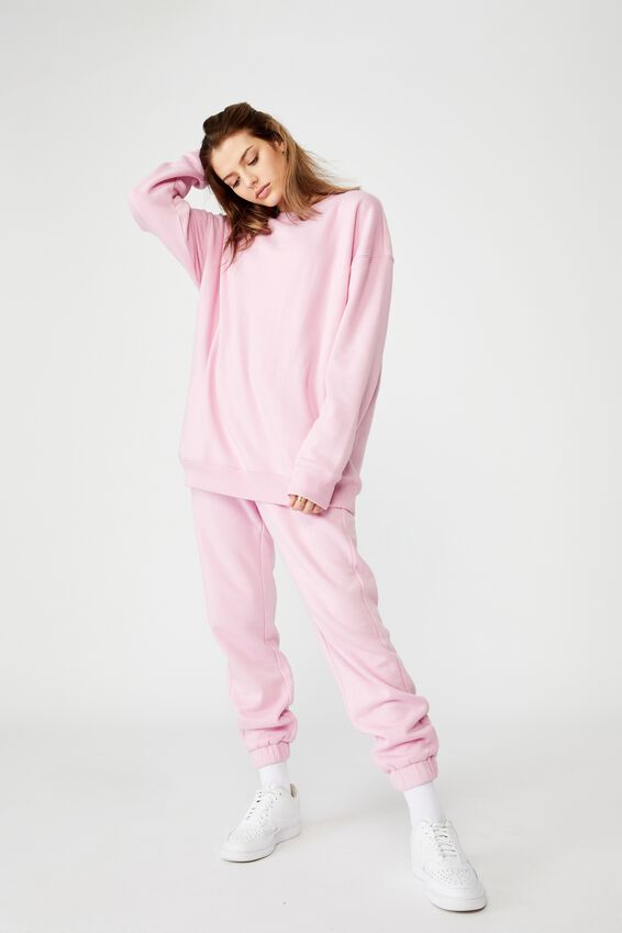 Super High Rise Trackpant, BABE PINK
