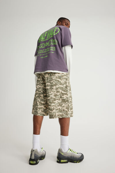 Notion Baggy Cargo Short, DIGI CAMO