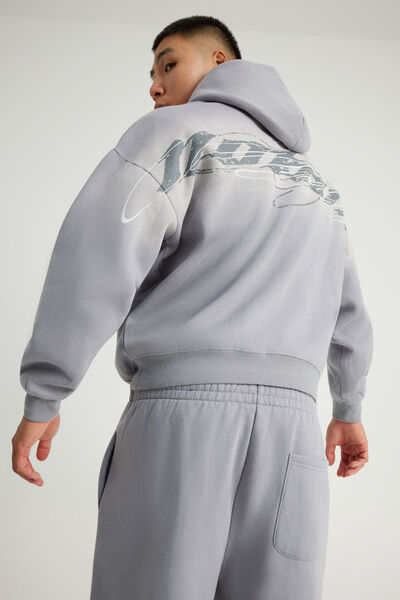 Notion Hoodie, NTN WASHED CONCRETE/NOTION SCRIPT