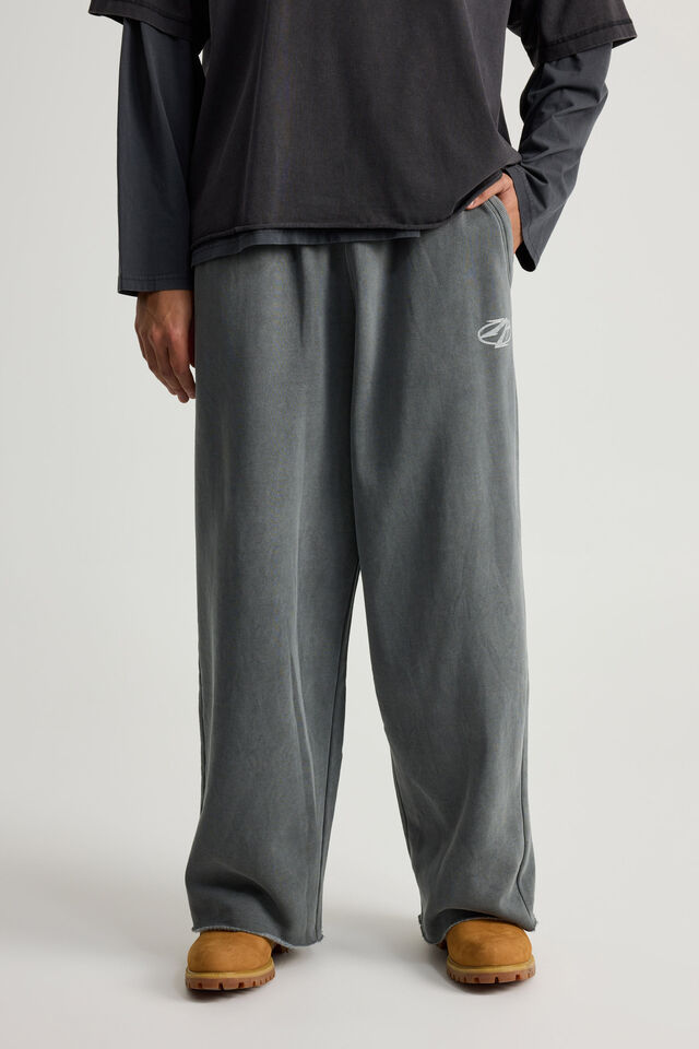 Notion Ultra Baggy Trackpant, NTN WASHED ASPHALT