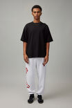 Nba Relaxed Trackpant, LCN NBA SILVER MARLE/BULLS SIDE CURVE - alternate image 1