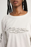 Notion X Smolbrat Shruken Long Sleeve Tshirt, PUMICE/SMOLBRAT NOTION CROWN - alternate image 4