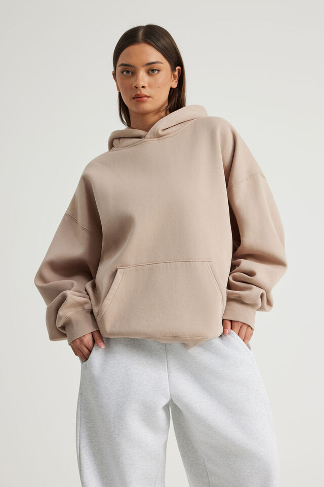 Authentics Hoodie, WASHED QUARRY STONE