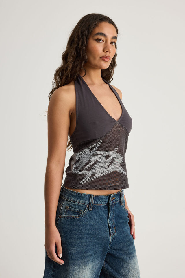 Graphic Halter, PHANTOM/MOTODYSTOPIA