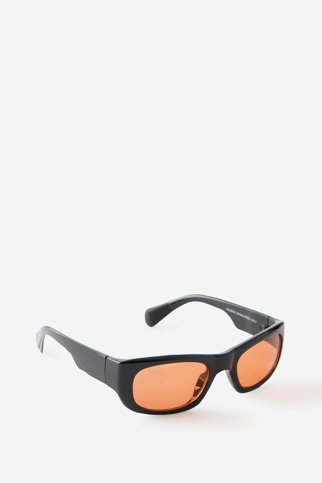 Phoenix Sunglasses, BLACK/ORANGE