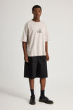 Cartoon Network X Half Half Box Fit Tshirt, LCN WB PEBBLE/ED EDD EDDY GRAFITTI - alternate image 2