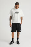 Open Gallery Soccer Short, BLACK JACQUARD PATTERN - alternate image 2
