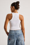 Harley Racer Tank, WHITE - alternate image 3