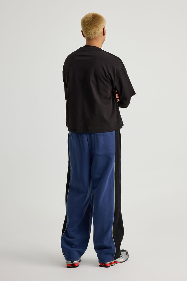 Half Half Baggy Trackpant, HH AIR FORCE BLUE/SPORT SPLICE