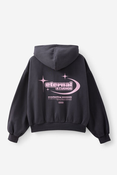 Chloe Hoodie, WASHED SLATE/ETERNAL