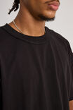 Boxy Cropped Tshirt, BLACK - alternate image 4