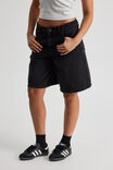 Billy Baggy Jort, WASHED BLACK - alternate image 2