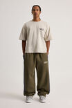 Half Half Boxy Cropped Graphic Tshirt, HH FOG/HALF HALF SHIBUYA - alternate image 2