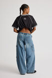Sasha Utility Denim Pant, VENICE BLUE - alternate image 3