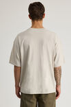 Box Fit Music Merch T Shirt, LCN BRA PEBBLE/TUPAC TONAL - alternate image 3