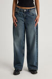 Mid Rise Baggy Jean, CLOUDY BLUE - alternate image 1