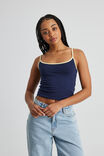 Classic Cami, NAVY/YELLOW - alternate image 2