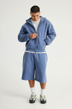 Baggy Track Short, NTN WASHED BOSTON BLUE/TATTOO - example image 2