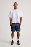 Dallas Cowboys Basketball Short, LCN DAL NAVY BLAZER/COWBOYS CLASSIC - alternate image 2