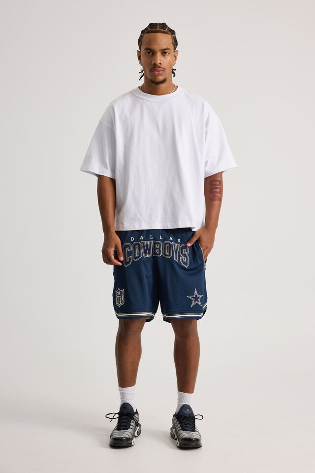 Dallas Cowboys Basketball Short, LCN DAL NAVY BLAZER/COWBOYS CLASSIC
