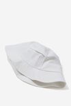 Unified Collective Pocket Bucket Hat, WHITE - alternate image 2