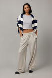 Graphic Straight Leg Trackpant, FOG/NY NAVY - alternate image 1