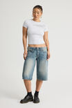 Fitted Graphic Tee, SILVER MARLE/IDEAS DEPT - alternate image 2